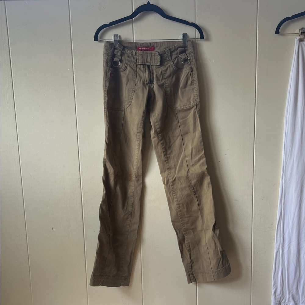 Miss Sixty Tan Flare Jeans